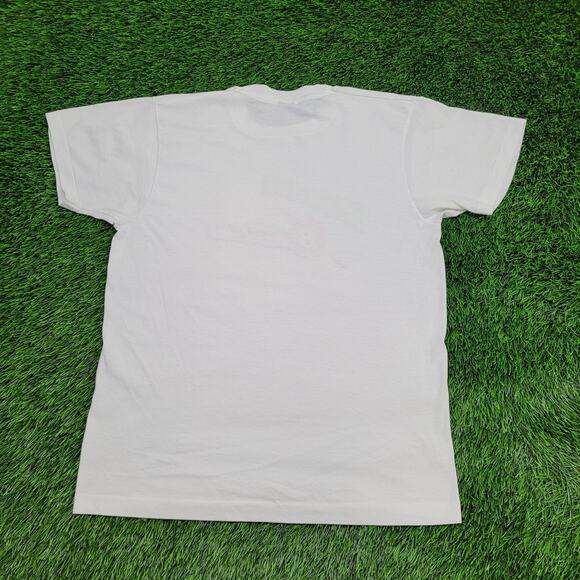 Vintage Shoot The Berentzen Apple Liqueur Shirt M/L 21x27 USA Made - Picture 5 of 12